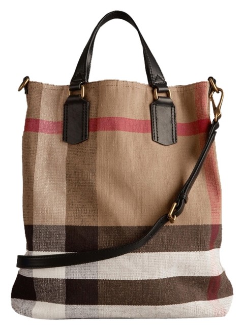 Burberry Canvas Black Tote