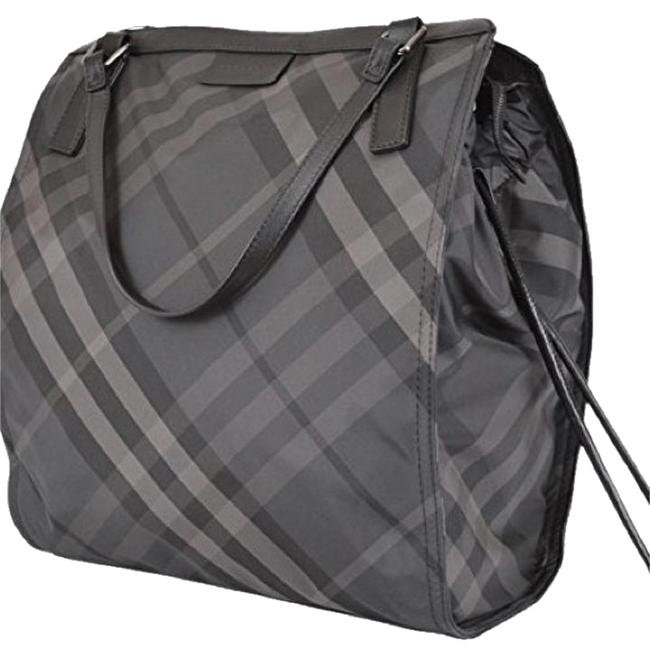 Burberry Charcoal Buckleigh Tote