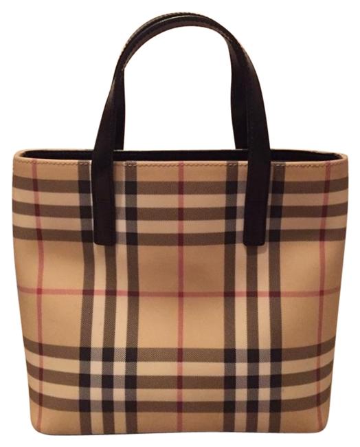 Burberry Check Pvc Tote