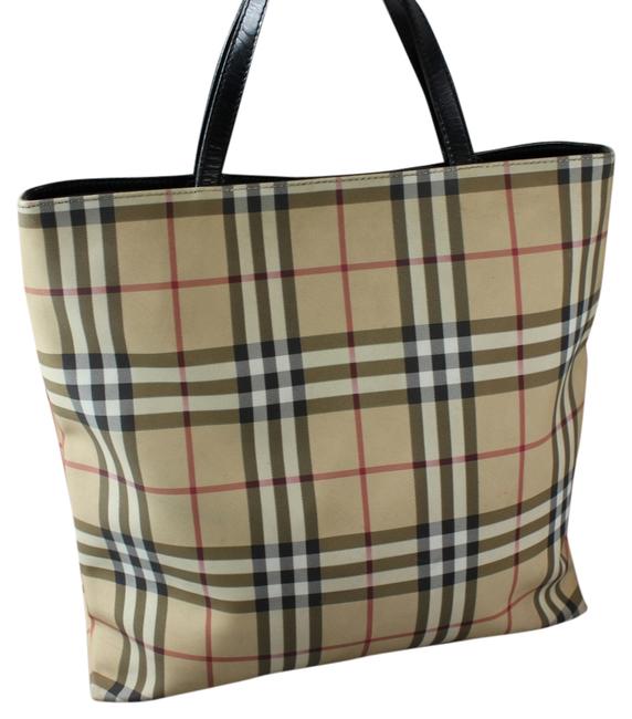 Burberry Bag Classic Nova Beige Coated Canvas Tote