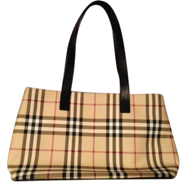 Burberry Classic Nova Check Pvc Tote