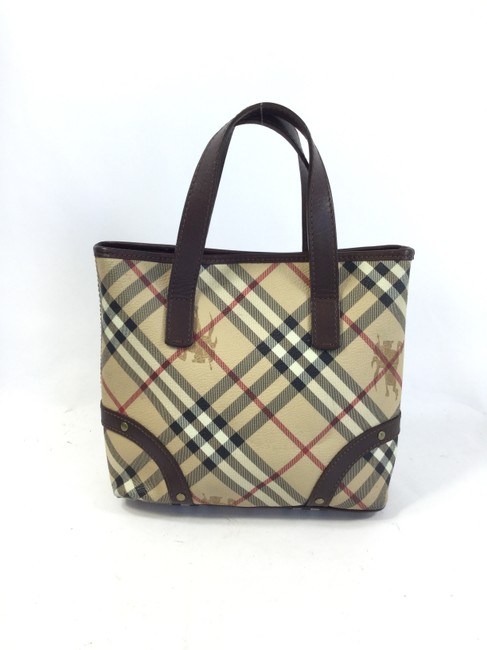 Burberry Classic Tan Leather Tote
