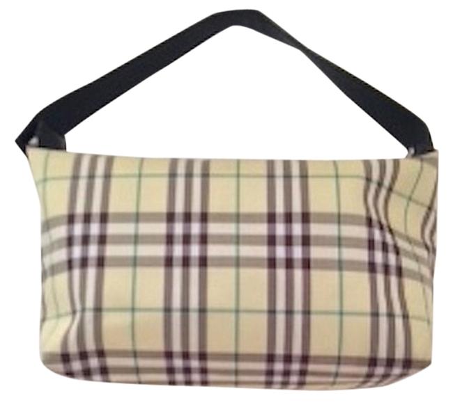 Burberry Cosmetic Classic Nova Check PvcLeather Tote