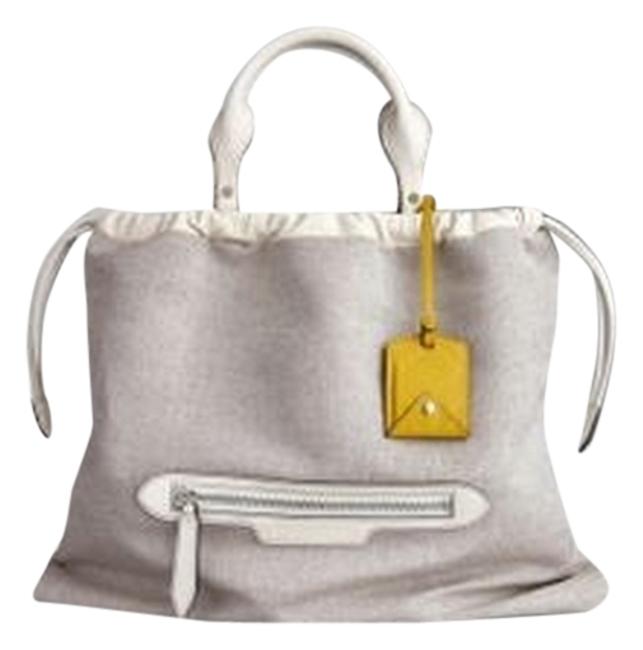 Burberry Crush Off White Tote