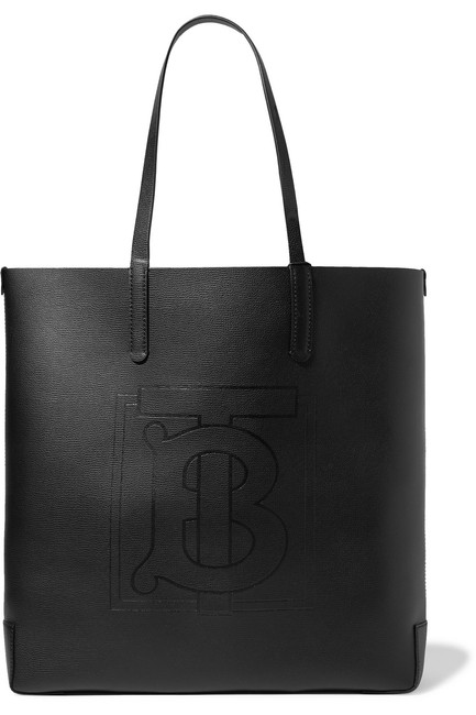 Burberry Debossed Textured leather Tote