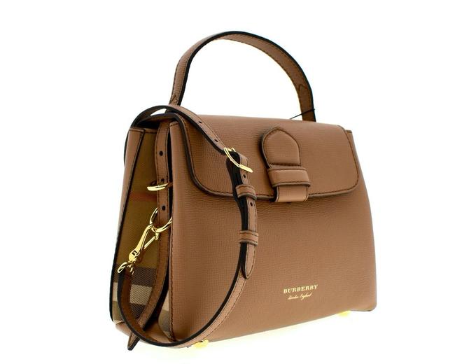 Burberry Derby Camberley Brown Leather Tote