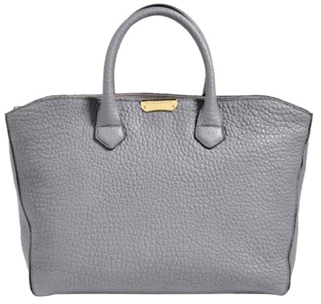 Burberry Dewsbury Grey Leather Tote