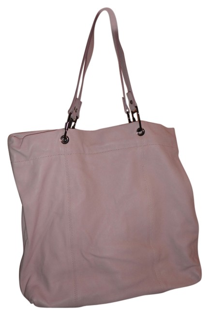 Burberry Elmgate Rose Leather Tote