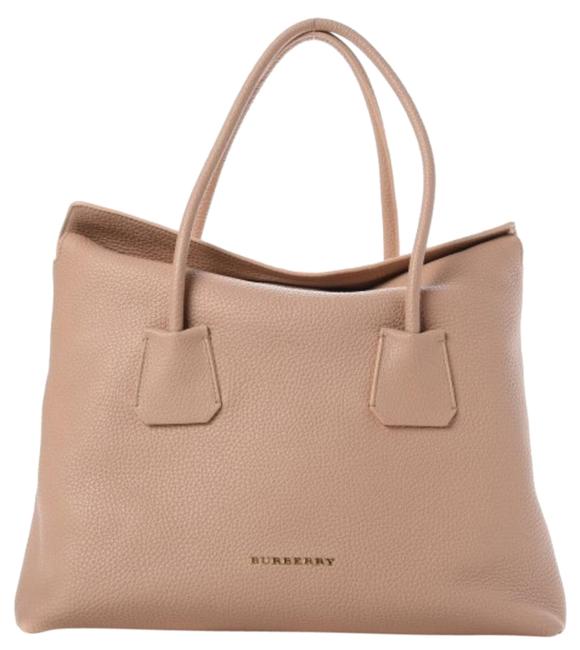 Burberry Grainy Baynard Leather Tote