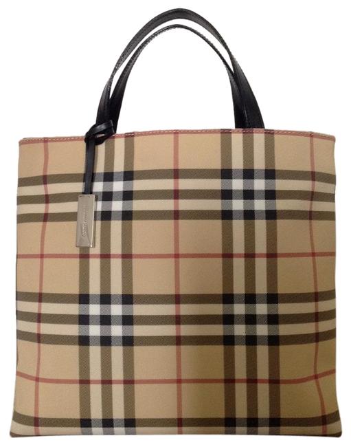 Burberry Great Condition Classic Nova Check Tote