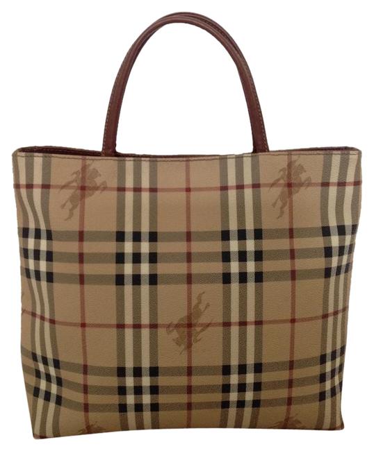 Burberry Great Condition Haymarke Check Tote