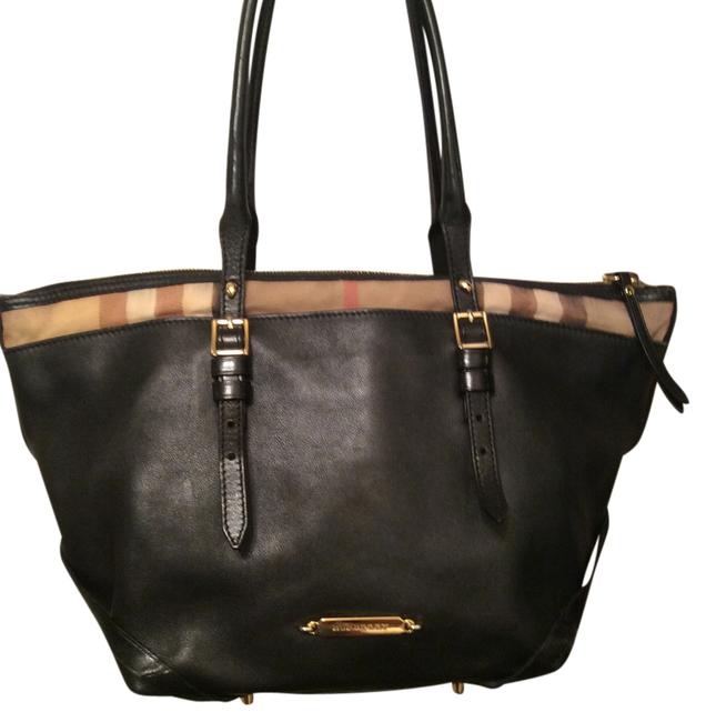Burberry Handbag Made In Italy Black Tote