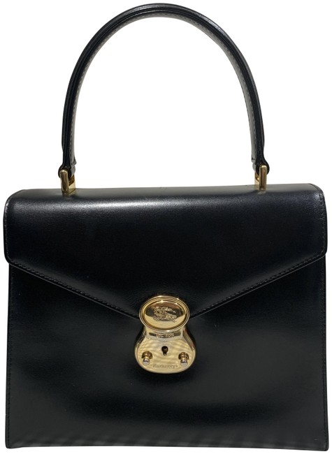 Burberry Handle Leather Tote