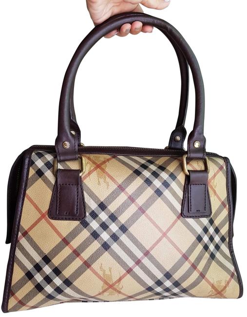 Burberry Bag Haymarket Check Canvas Tote
