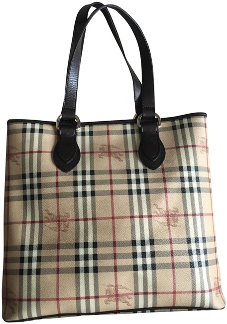 Burberry Haymarket Check Large Tote