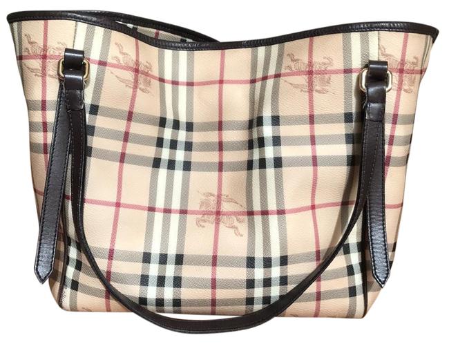 Burberry Bag Haymarket Check Tote