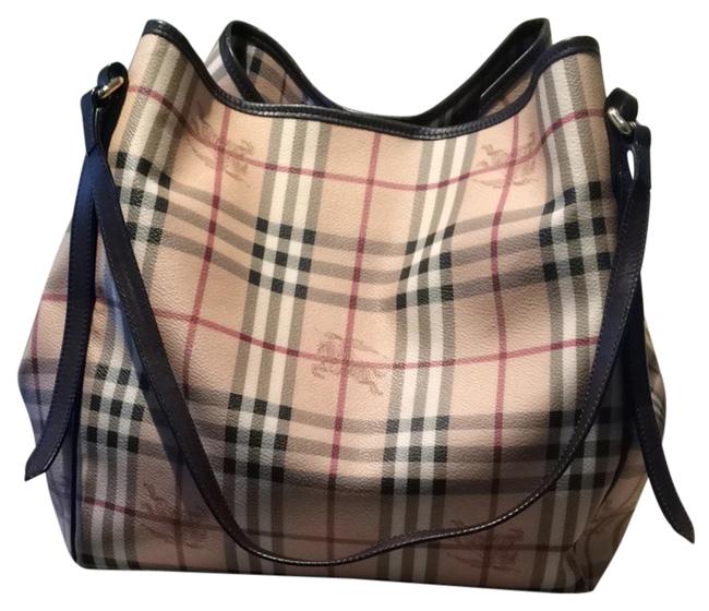 Burberry Haymarket Chocolate Tote