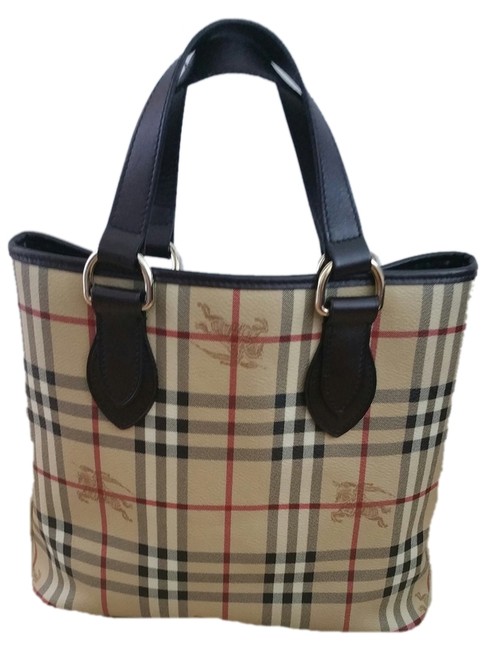 Burberry Haymarket Medium Tote