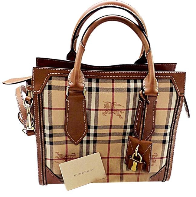 Burberry Bag Haymarket Nova Plaid Tote