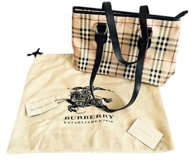 Burberry Haymarket Regent Classic Check Tote