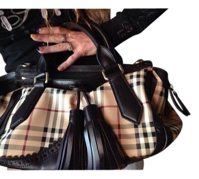 Burberry Horseferry BeigeBrown Tote