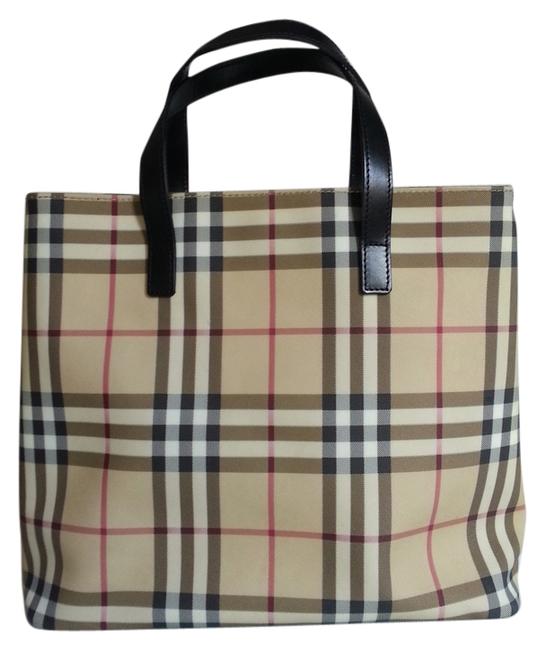 Burberry Horseferry Check Polyamide Tote