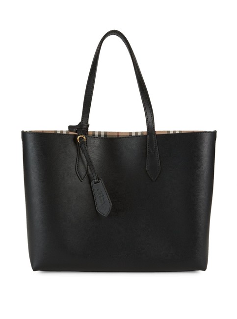Burberry Large Reversible BlackHouse Check Leather Tote