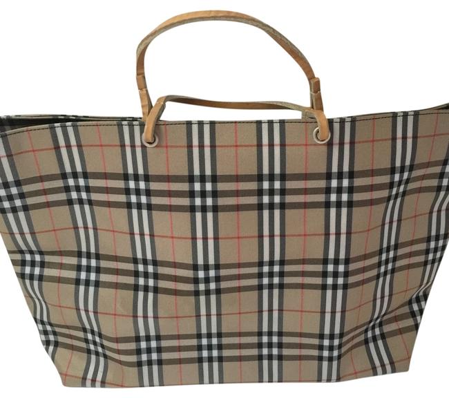 Burberry Market Nova Check Tote