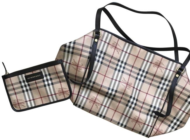 Burberry Medium Canterbury Chocolate Leather Tote