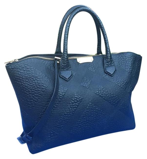 Burberry Medium Check Embossed Tote