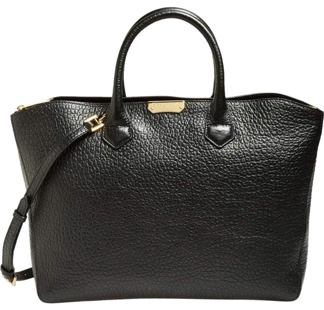 Burberry Medium Dewsbury 29500 Black Leather Tote