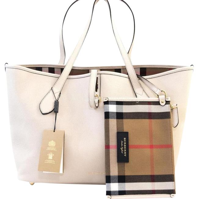 Burberry Medium Honeybrook Leather Tote