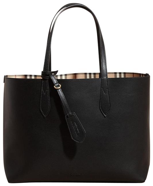 Burberry Reversible Medium Black Tote