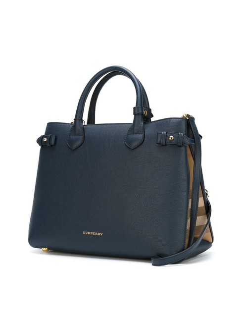 Burberry Bag Meduim Banner Navy Tote