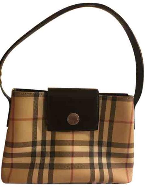 Burberry Mini Nova Check Pvc Tote
