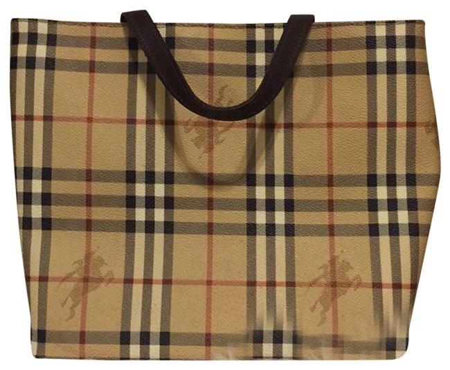 Burberry Multicolor Leather Tote