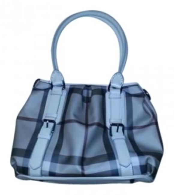 Burberry Name: Northfield Smoked Check Leather Tote