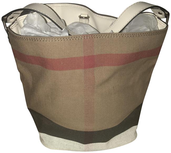 Burberry Natural Canvas Tote