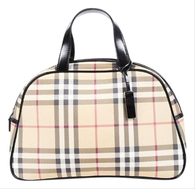 Burberry Nova Check Beige Pvc Tote