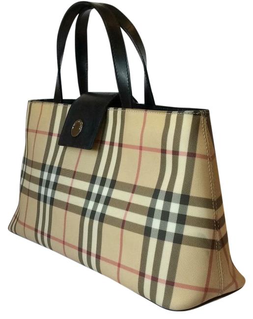Burberry Nova Check Biege Pvc Tote