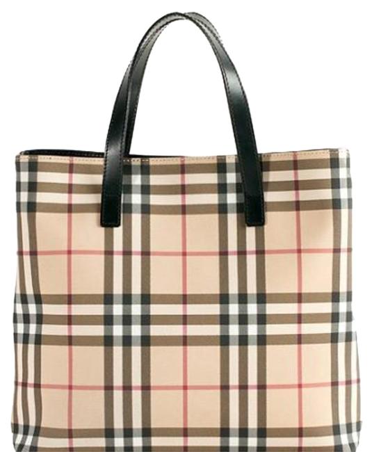 Burberry Bag Nova Check Canvas Tote
