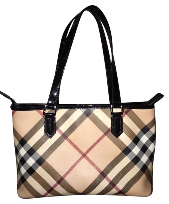 Burberry Nova Check Pvc Tote
