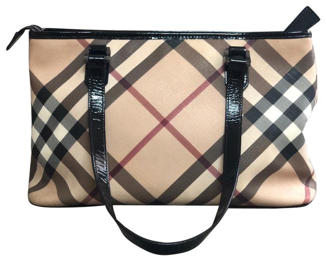 Burberry Shoulder Bag Nova Check Purse Tote