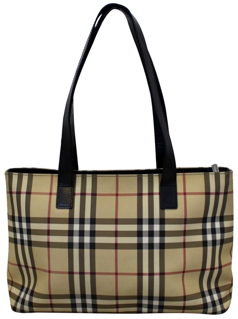 Burberry Bag Nova Check Shoulder Tote