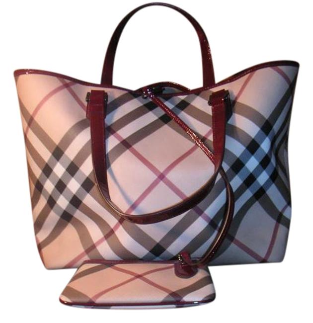 Burberry Bag Nova Check with Pouch Tote