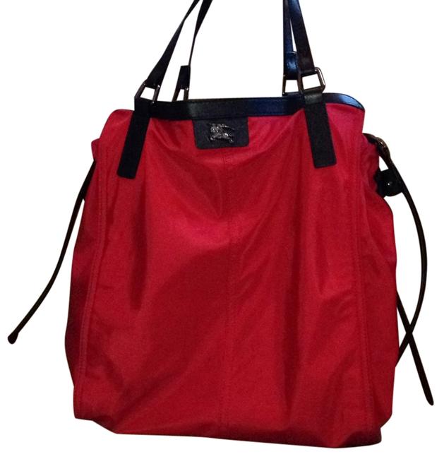 Burberry Nova Red Tote