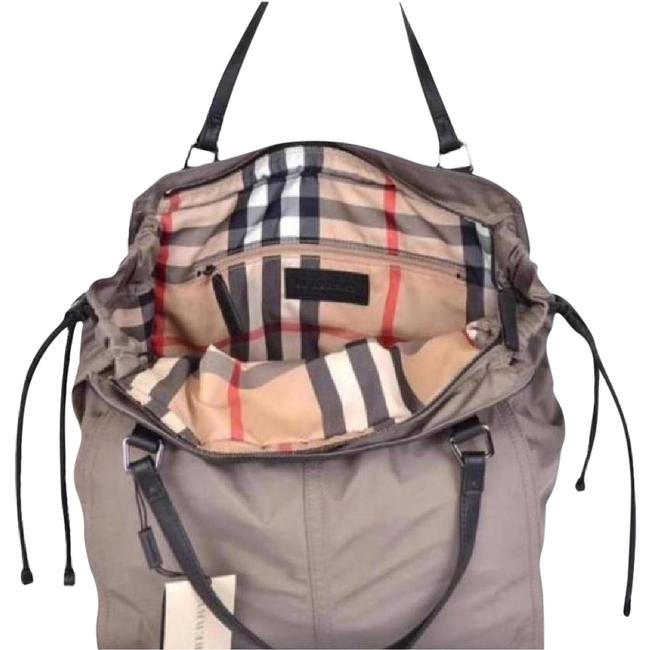 Burberry Nylon Check Tote