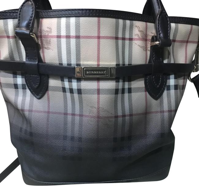 Burberry Ombre Brown Leather Tote