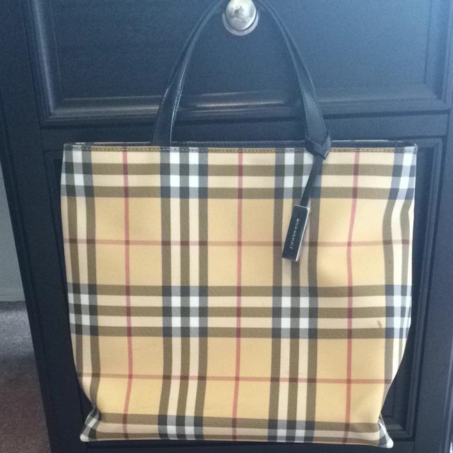 Burberry Plaid Tote