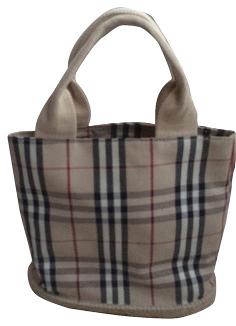 Burberry Print Clothe Tote